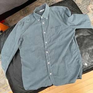 Huckberry Wills Corduroy Button Down